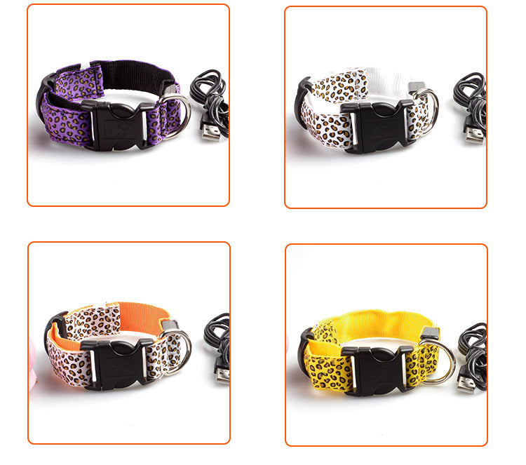 Monty’s Night-Vision™ USB Rechargeable LED Safety Collar