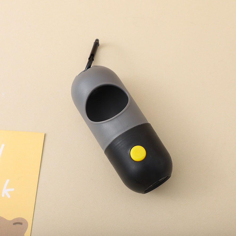 Monty’s Night-Safe LED Waste Bag Dispenser (Winter-Walk Series)