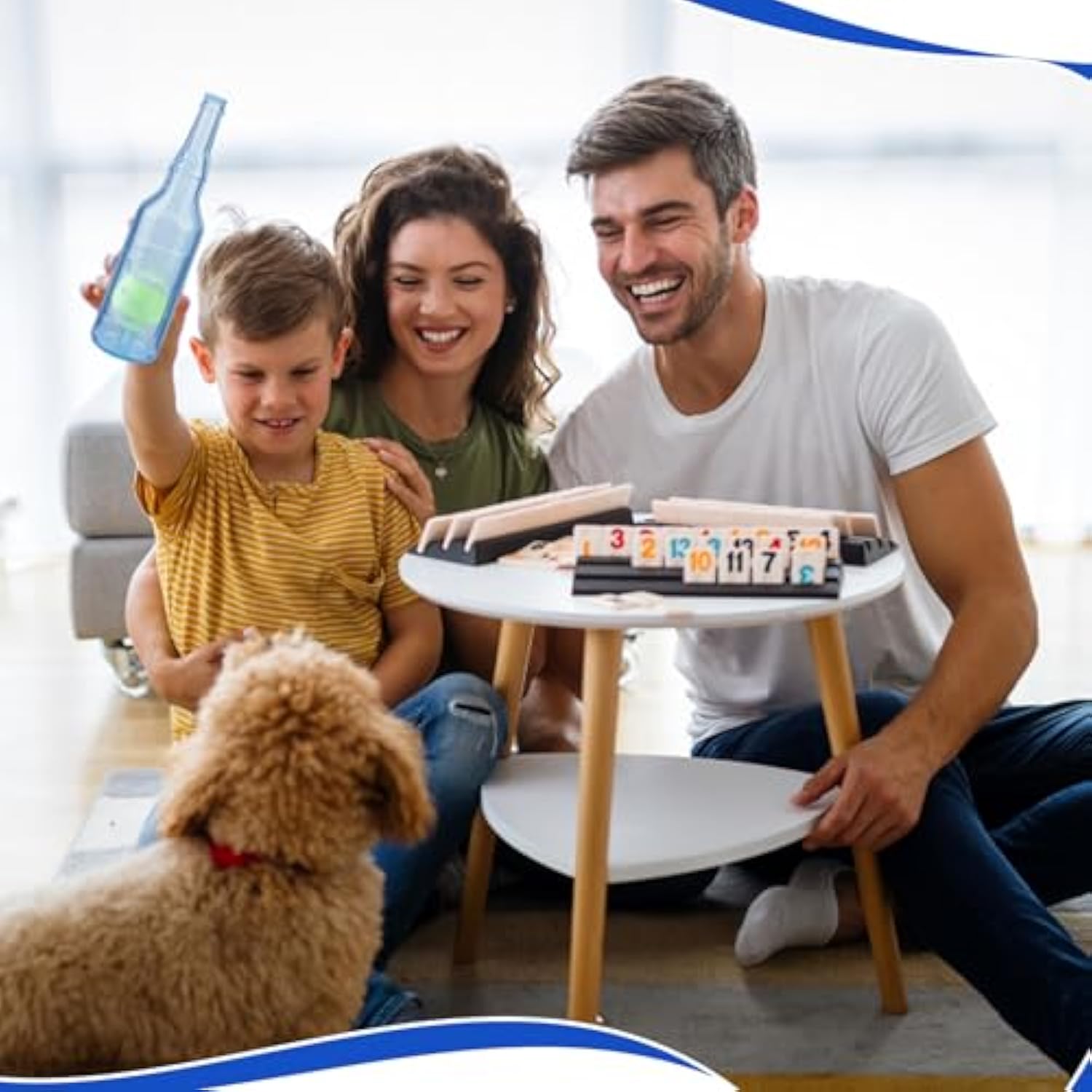 Monty's Indestructible Dog Toy Water Bottle