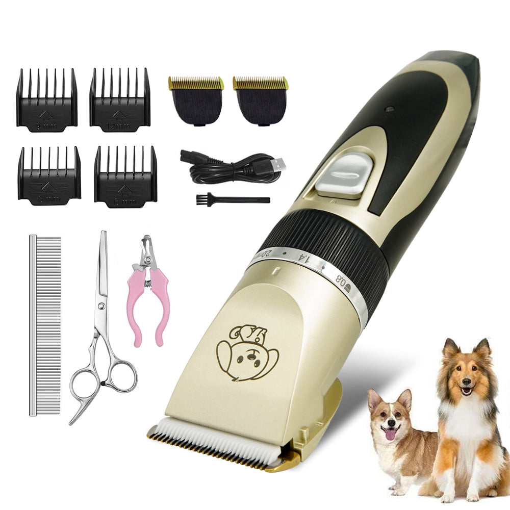 Monty’s Pro-Trim Low-Noise Cordless Grooming Clippers (Professional Series)