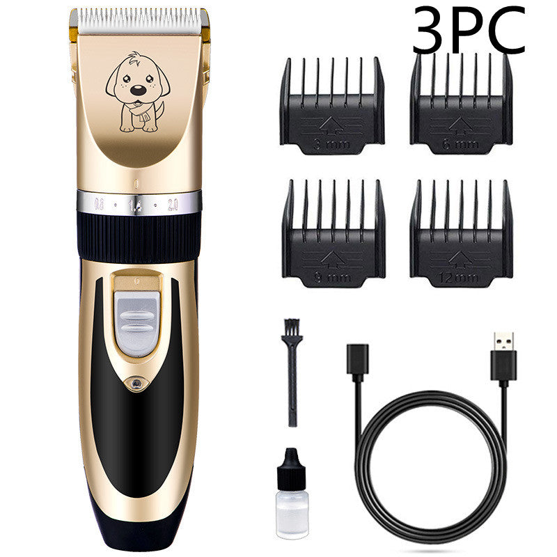 Monty’s Pro-Trim Low-Noise Cordless Grooming Clippers (Professional Series)