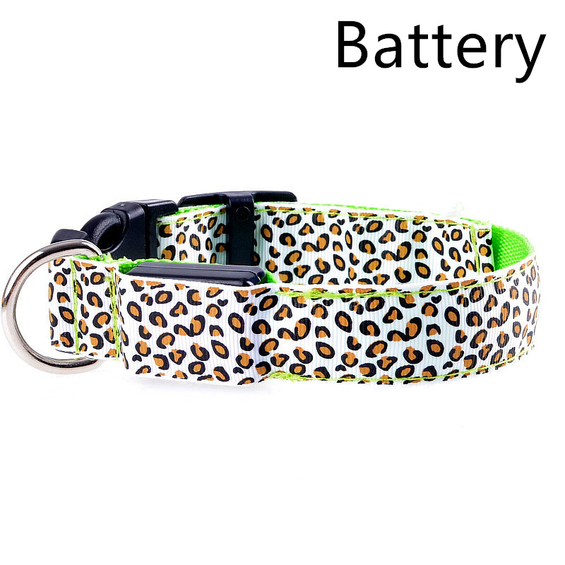 Monty’s Night-Vision™ USB Rechargeable LED Safety Collar